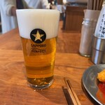 ヒロカワテーラー - サッポロ生ビール（壱度注ぎ）