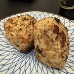 まごいとひごい - カボスぶりの焼きおにぎり