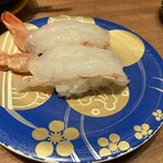 もりもり寿し - ジャンボ赤海老 580円