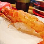 魚心 - 生赤海老210円