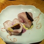 器楽亭 - 【2014年12月】とらふぐの白子のトリュフがけ