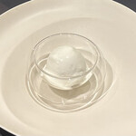 プレゼンテ スギ - ㉒エアーアイス
      ヤマドリダケモドキの泡のアイス
      千葉県産八千代牛乳のヨーグルト