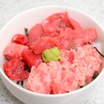 魚春 - 中落ち＆ねぎとろ丼※トム爺用(笑)