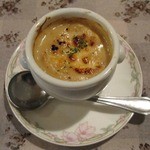 チッチトポッポ - ④【スープ】根セロリのグラタンスープ
