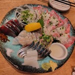 イナホノシズク - 刺身盛り合わせ