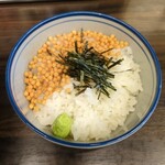 錦糸町中華そば さん式 - 締めのあられご飯250円