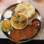 南印度ダイニング - クリスマス ナン＆ビリヤニセット