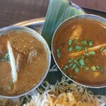 アーンドラ・ダイニング - マトンとチキン