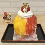 天然氷のかき氷 ひめじ官兵衛堂 - 