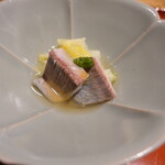 温石 - 平アジと白菜の蒸し