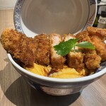 #カツ丼は人を幸せにする#とじないカツ丼 - 料理写真: