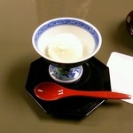 割烹 六つ葵 - コースのデザートのアイスクリーム