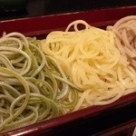 さらしな総本店 - 天三色そば