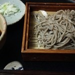 手挽きそば 一心 - そば三昧 しずく 十割