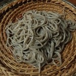 手挽きそば 一心 - そば三昧 しずく 二八