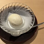 割烹 渡辺 - さつまいものアイス