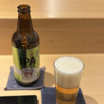 割烹 渡辺 - 八海山ビール