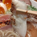 麺家 たけ田 - 真鯛昆布〆