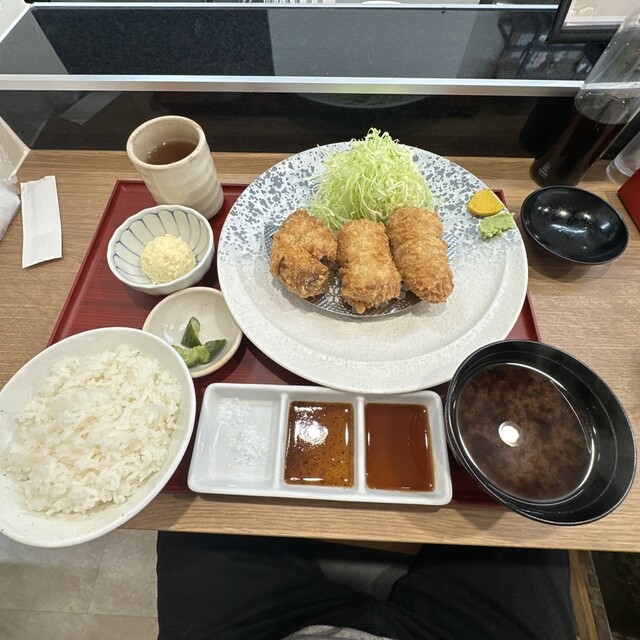 やはりお塩やわさびでいただける豚カツは美味しいです！』by 036くん