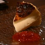 上六ワイン - バスク風チーズケーキ　1200円