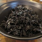 らぁめん優雅 - 別皿の岩海苔