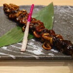江戸前うなぎ かわ祥 - 肝串