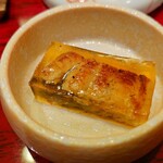 江戸前うなぎ かわ祥 - 八寸　鰻の煮凝り