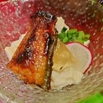 江戸前うなぎ かわ祥 - 八寸　鰻とろ湯集かけ
