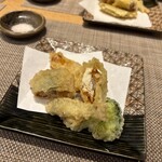 どうひら - 鰻の天ぷら　梅塩で