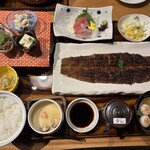 炭焼うな富士 名駅店 - 長焼き膳