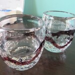 きっ茶 花々 - きれいなグラス