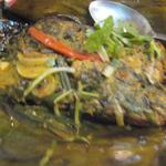 オリエンタルキッチン マリカ - カチン ガーオゥン（バナナの葉の魚蒸し）　￥900