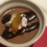 ミラコロ 伊豆高原 地元食材イタリアン - ちょうどいい甘さのチョコレートムース。(^.^)