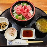 本家鮪屋 伊豆高原本店 - 日替わり　鮪ブツ切り丼定食
