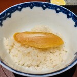 馳走 啐啄一十  - 【写真⑳】自家製唐墨載せ出汁ご飯