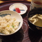 広尾 一会 - アナゴのご飯