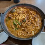 みづこし - デラックス味噌煮込みうどん