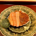 馳走 啐啄一十  - 島根県産の香箱蟹(内子、身、外子、ジュレ、根三つ葉)