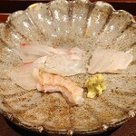 馳走 啐啄一十  - 山口県産の平目3種