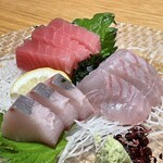 串かつ・すし 道頓堀たちばな - 刺身