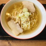 会津喜多方ラーメン 坂新 - am9時までの朝ラーメン（650円）