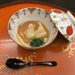 京懐石 美濃吉 竹茂楼 - 丸大根のフカヒレあんかけ