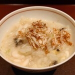 馳走 啐啄一十  - 平目、かわはぎ、白子、鮑、香箱蟹の雑炊