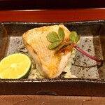 馳走 啐啄一十  - 島根県産のどぐろ焼き、のどぐろの出汁で炒めたキャベツ