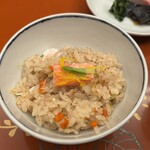 京懐石 美濃吉 竹茂楼 - セコガニの釜飯