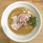 NIBOSHIST - 痛風そば〈限定〉　1,500円
      （あん肝・真鱈白子・牡蠣・カニ味噌）