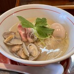 Noodle いたば - 『塩貝出汁煮卵RAMEN』