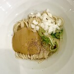 NIBOSHIST - イカワタ和え玉（ハーフ）　350円