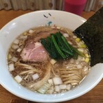 ラーメン イッケン - 料理写真:生姜と背脂の醤油らーめん1,100円(1月限定)