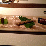 フレンチ割烹 宿 - 前菜三種